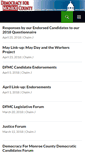 Mobile Screenshot of democracyformonroecounty.org